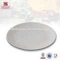 Massas de microondas catering branco placas redondas